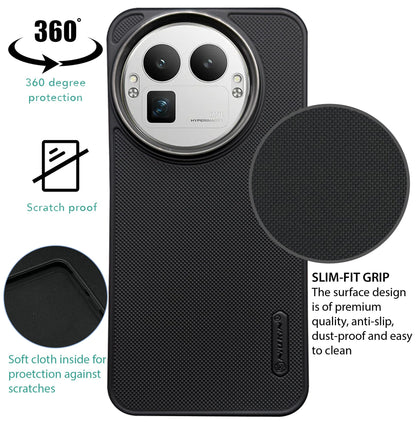 NIUKIN Super Frosted Dotted Case with Camera Ring for Realme GT 8 Pro