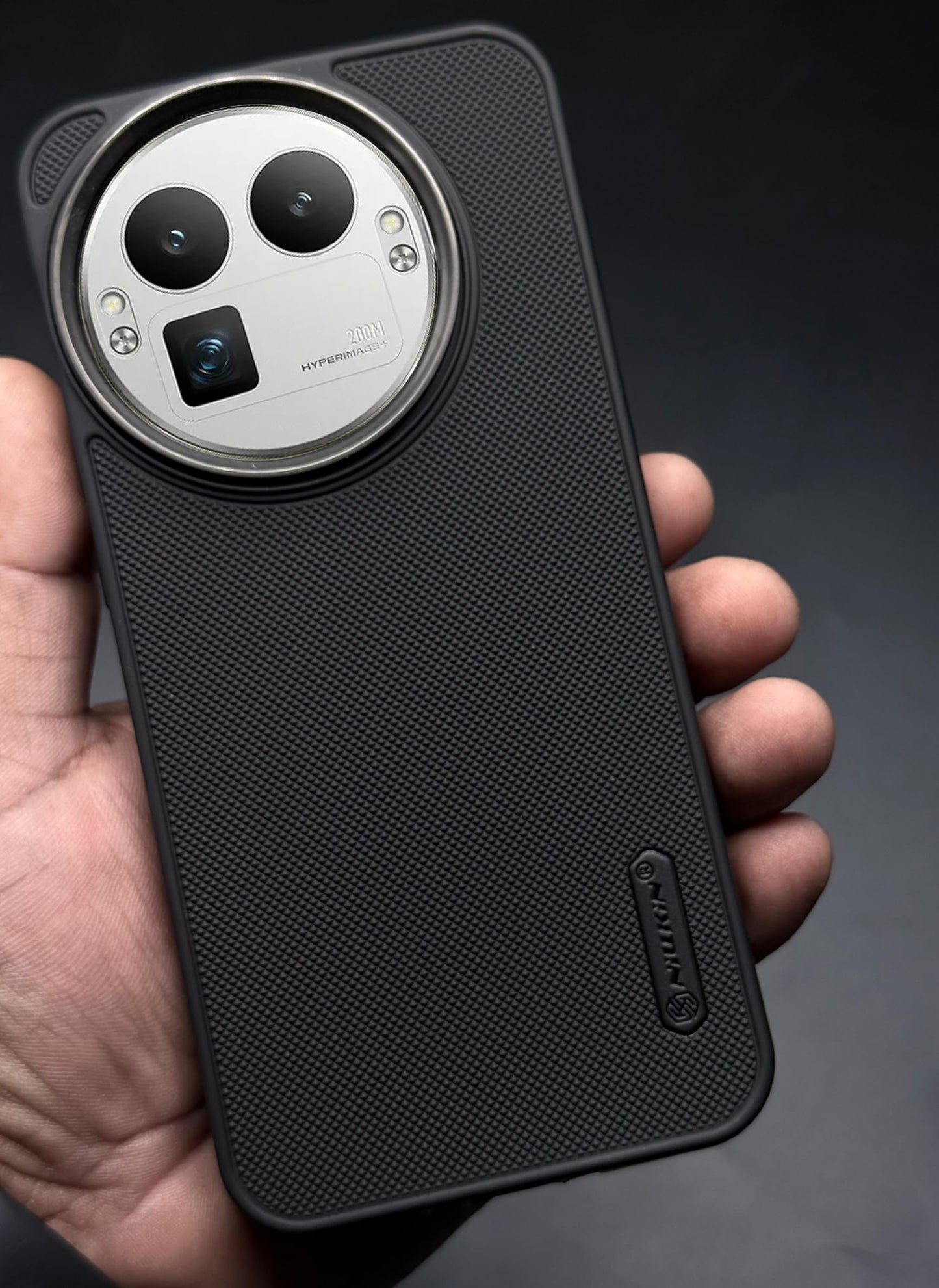 NIUKIN Super Frosted Dotted Case with Camera Ring for Realme GT 8 Pro