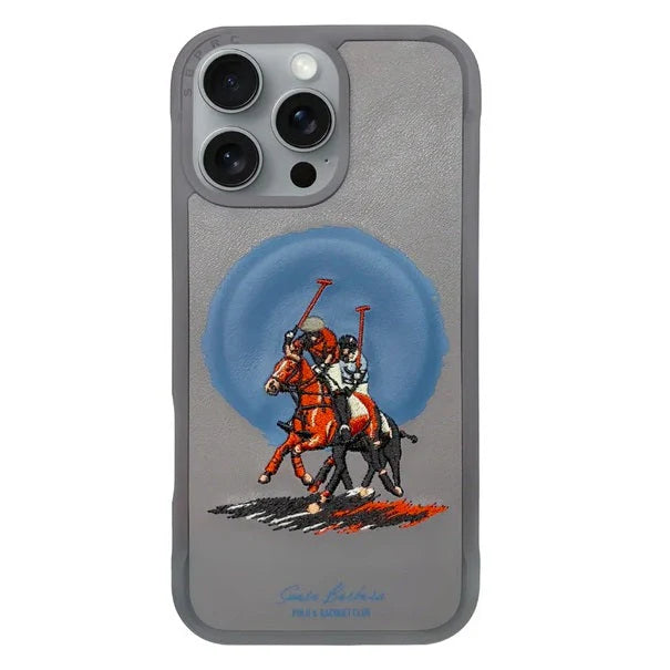 Santa Barbara Polo & Racquet Club Aubrey Series Leather Case for iPhone 16 Pro Max