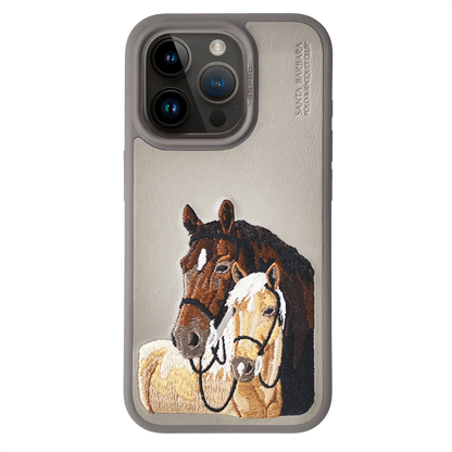 Santa Barbara Polo & Racquet Club Isidore Series Leather Case for iPhone 16