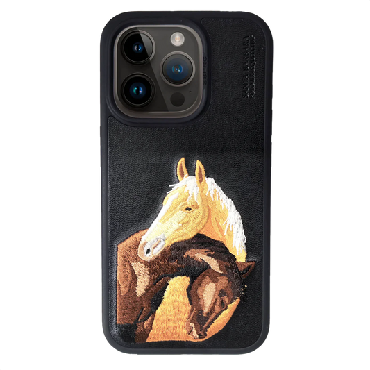 Santa Barbara Polo & Racquet Club Isidore Series Leather Case for iPhone 15 Pro Max