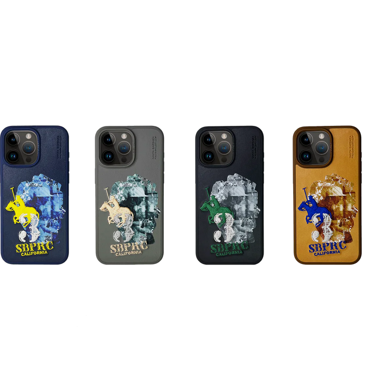 Santa Barbara Polo & Racquet Club Marcus Series Leather Case for iPhone 15 Pro Max