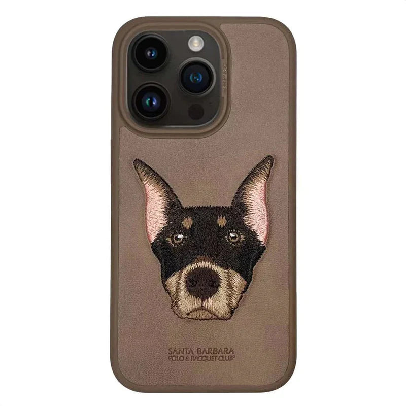Santa Barbara Polo & Racquet Club Curtis Series Leather Case for iPhone 15 Pro Max