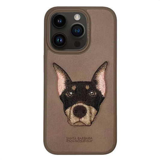 Santa Barbara Polo & Racquet Club Curtis Series Leather Case for iPhone 15 Pro Max