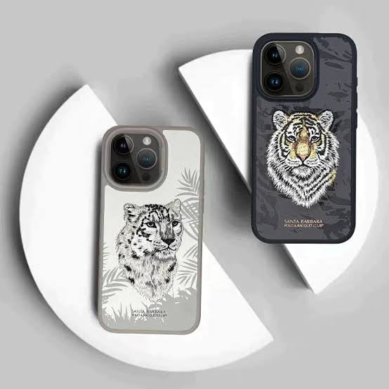 Santa Barbara Polo & Racquet Club Savanna Series Leather Case for iPhone 15 Plus