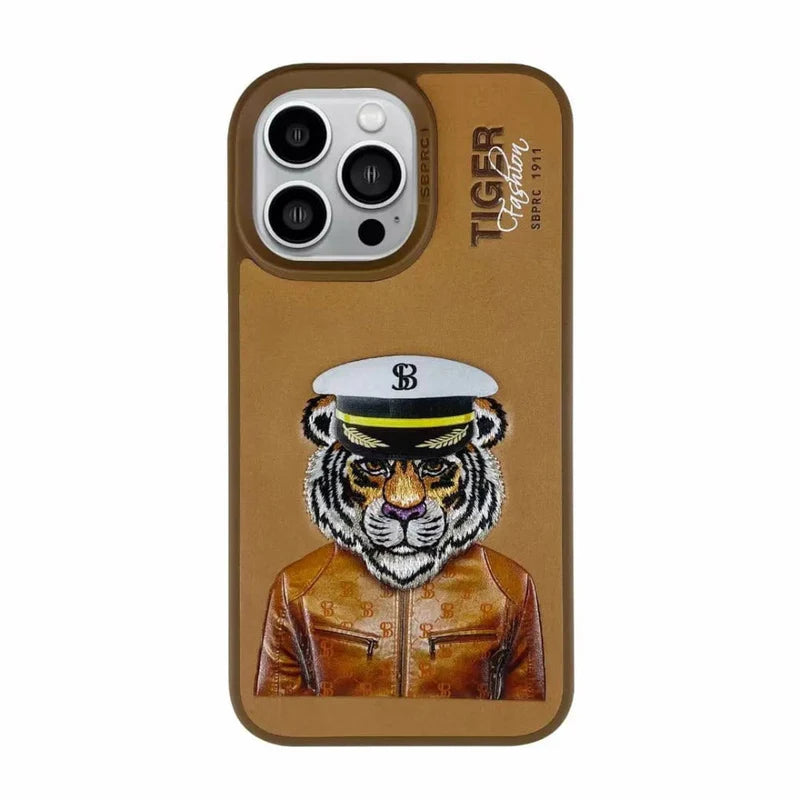 Santa Barbara Polo & Racquet Club Fergus Series Leather Case for iPhone 14 Pro