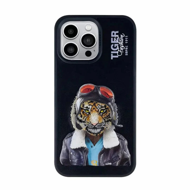 Santa Barbara Polo & Racquet Club Fergus Series Leather Case for iPhone 14 Pro