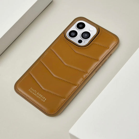 Santa Barbara Polo & Racquet Club Clyde Series Leather Case for iPhone 15 Pro