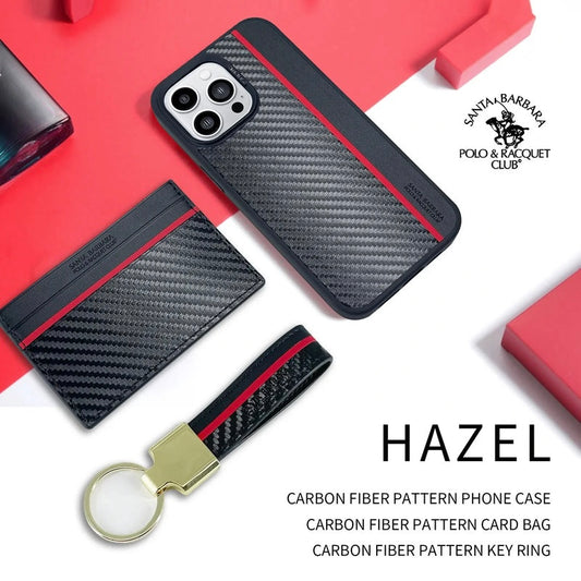 Santa Barbara Polo & Racquet Club Hazel Series 3 in 1 Leather Case for iPhone 15 Pro