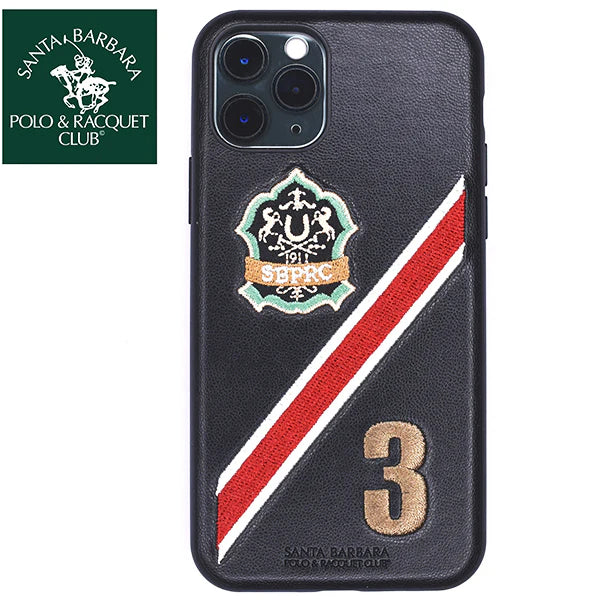 Santa Barbara Polo & Racquet Club Third Series Leather Case for iPhone 15 Pro