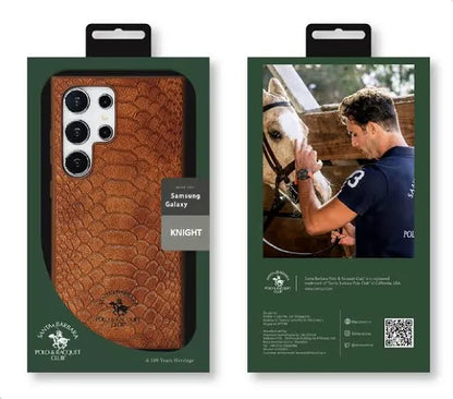Santa Barbara Polo & Racquet Club Knight Series Leather Case for iPhone 12 mini