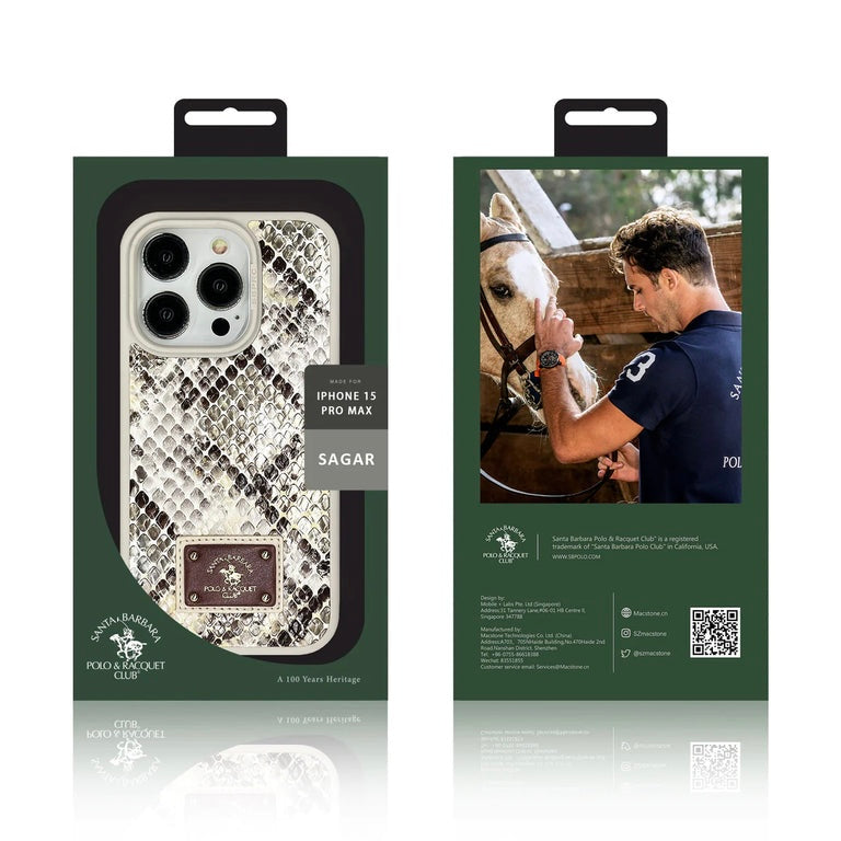 Santa Barbara Polo & Racquet Club Sagar Series Case for iPhone 15 Pro Max