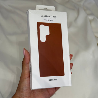Premium Quality Leather Case for Samsung S24 Ultra