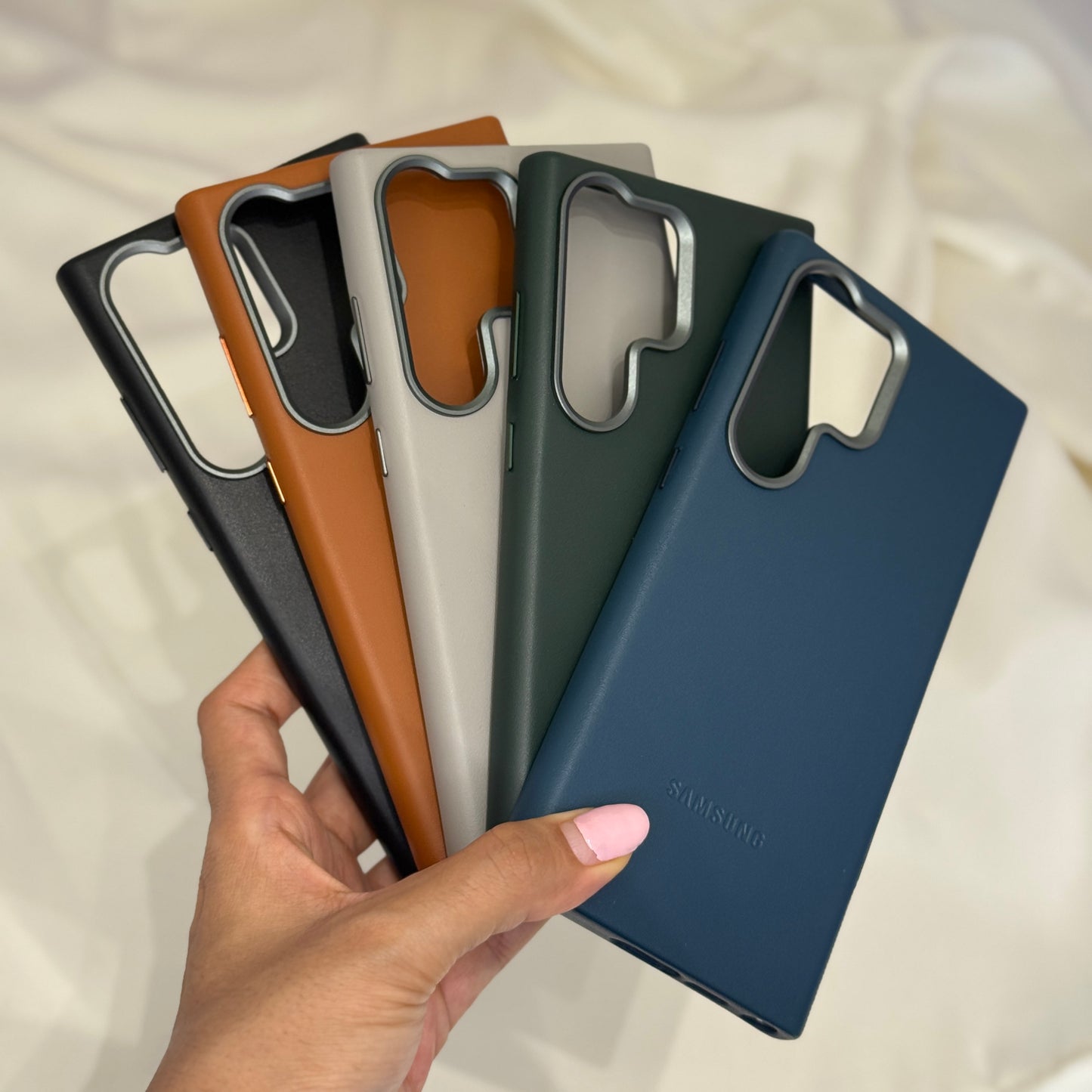 Premium Quality Leather Case for Samsung S24 Ultra