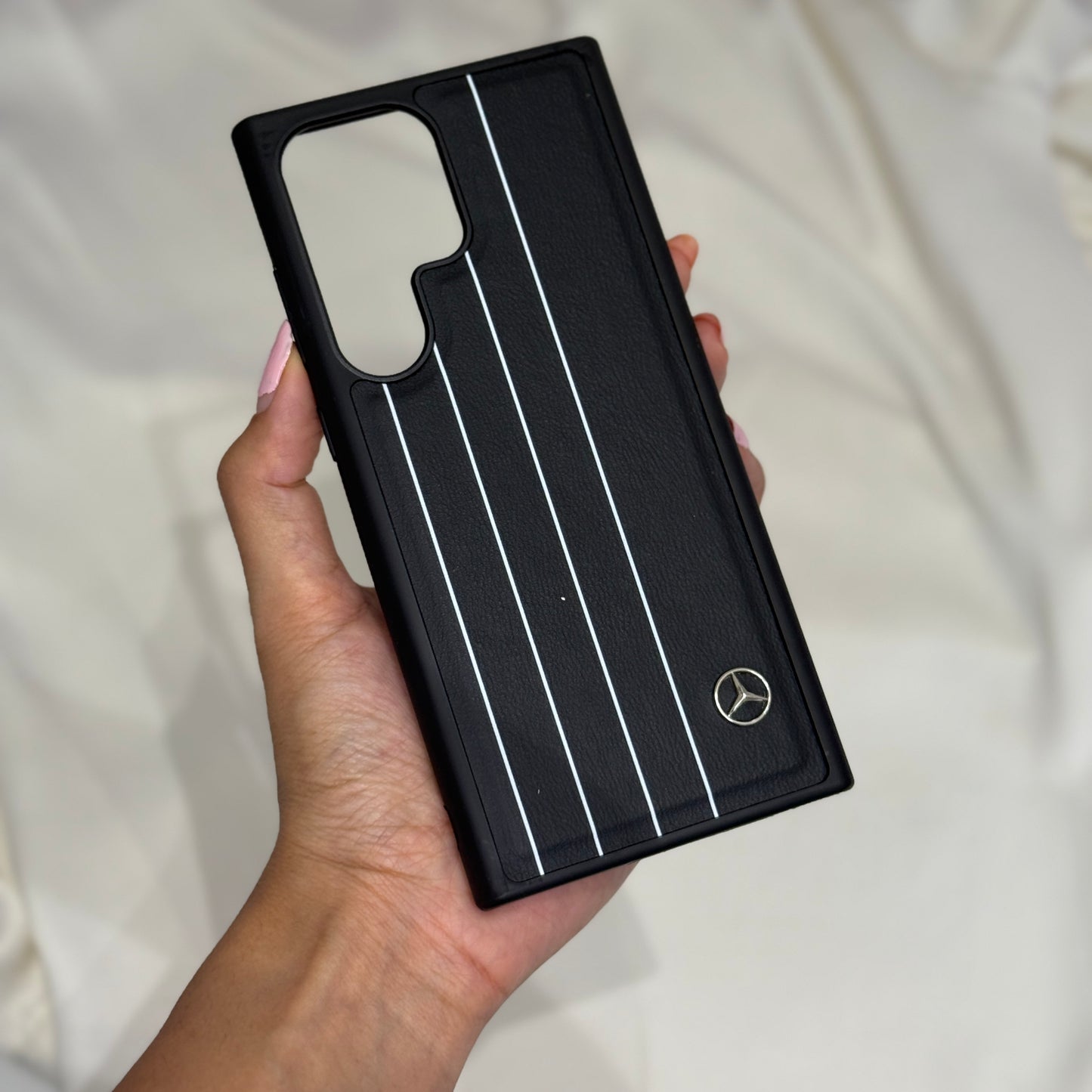 Mercedes Benz Stripped Case for Samsung Galaxy S25 Ultra