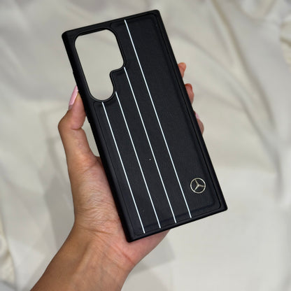 Mercedes Benz Stripped Case for Samsung Galaxy S25 Ultra