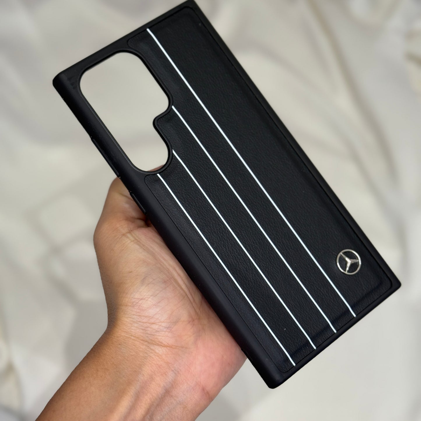 Mercedes Benz Stripped Case for Samsung Galaxy S25 Ultra