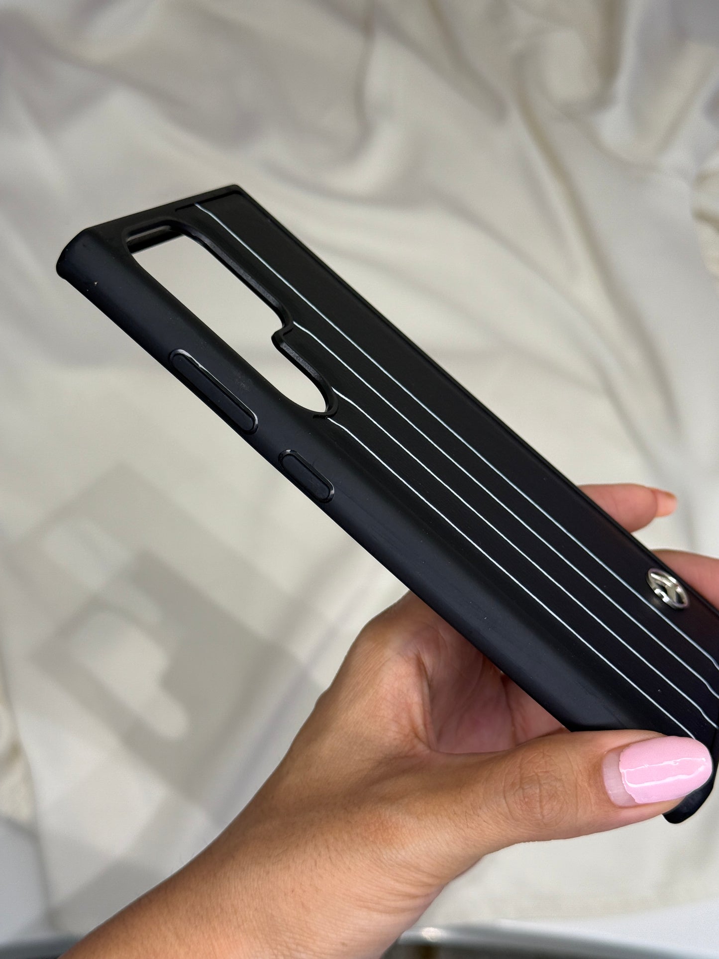 Mercedes Benz Stripped Case for Samsung Galaxy S25 Ultra