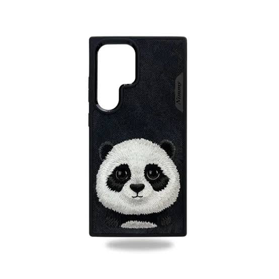Nimmy Leather Panda Case for Samsung Galaxy S23 Ultra