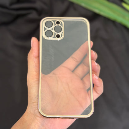 Coblue Soft Transparent Case with Camera Lens Protector for iPhone 12 Pro Max
