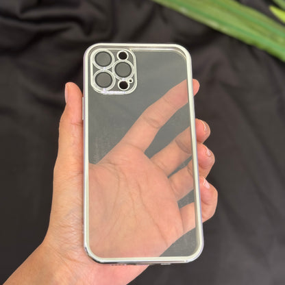Coblue Soft Transparent Case with Camera lens Protector for iPhone 12 Pro