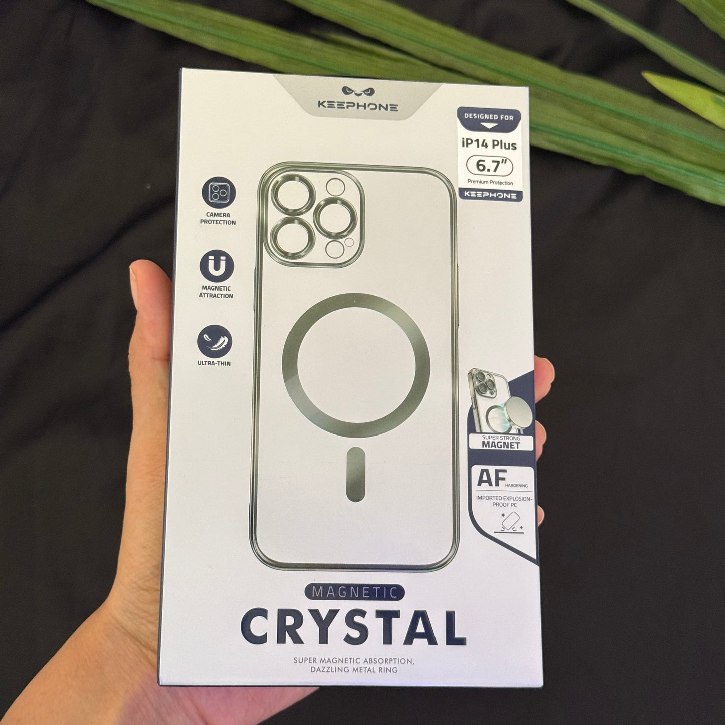 Keephone Magsafe Transparent Case for iPhone 14 Plus