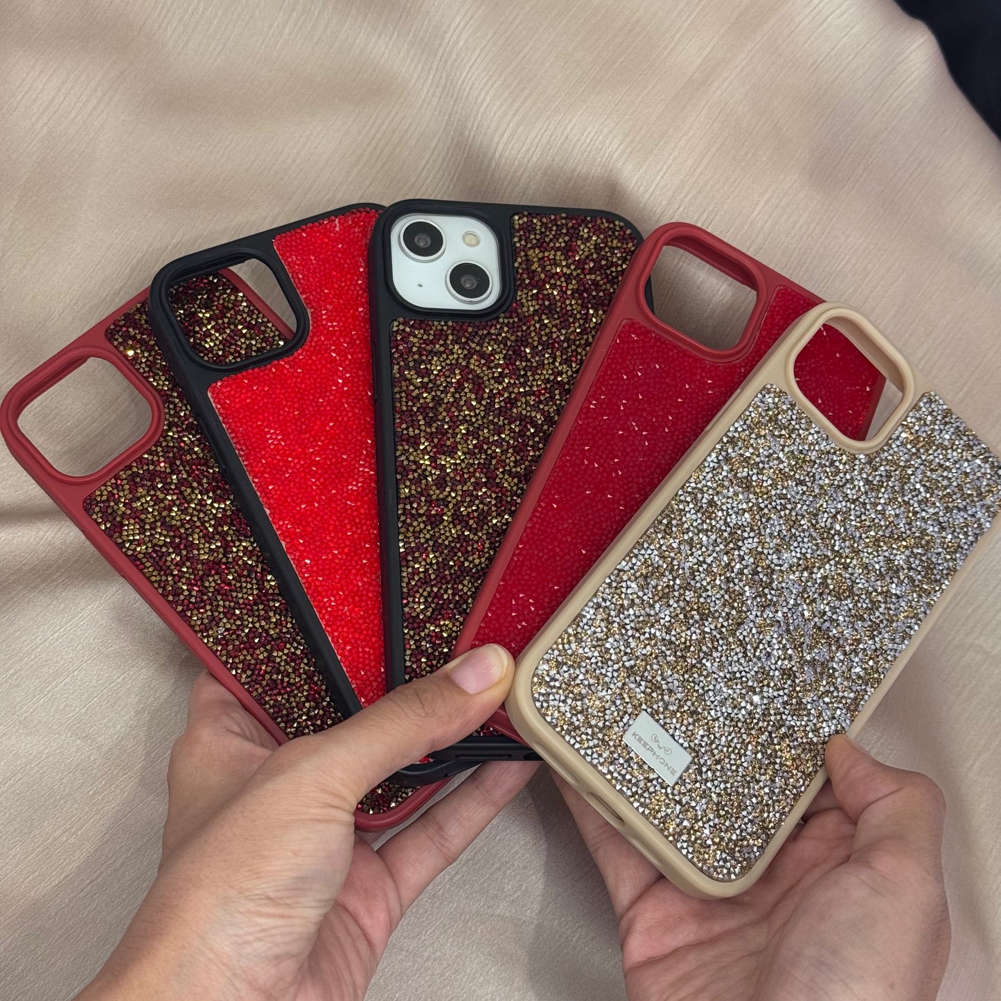 Keephone Glitter Fancy Case for iPhone 14