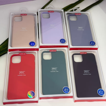 Coblue Colorful Silicone Case for iPhone 11 pro