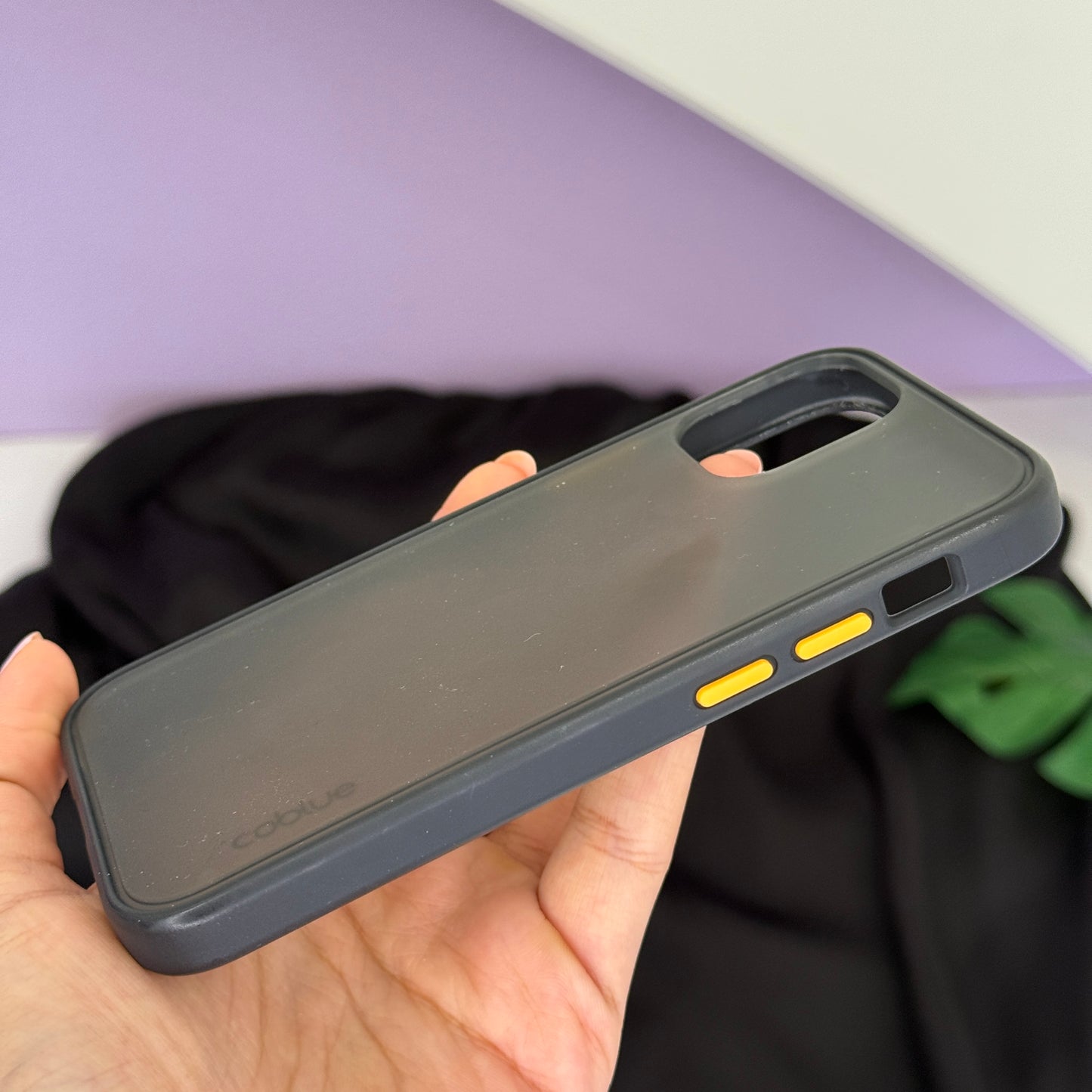 Coblue Matte Transparent Case for iPhone 12 Pro Max