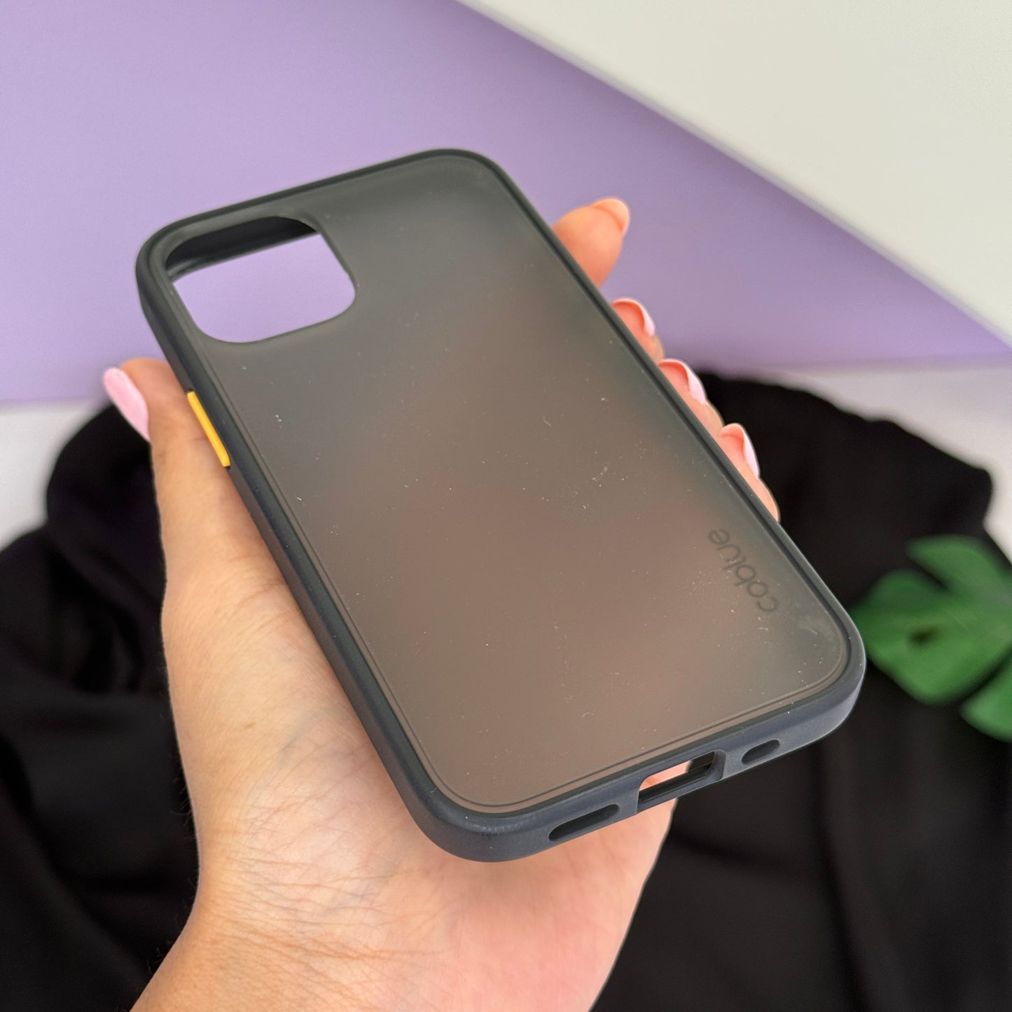 Coblue Matte Transparent Case for iPhone 12 Pro Max