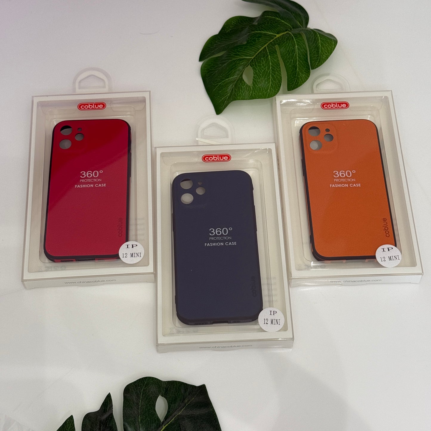 Coblue Slim Leather Case with Camera Protection for iPhone 12 Pro Max