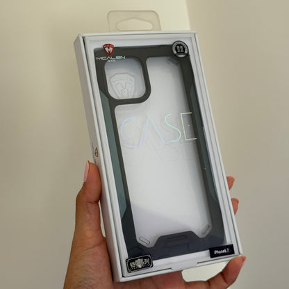 Mcalen Anti Yellow Transparent Case for iPhone 12