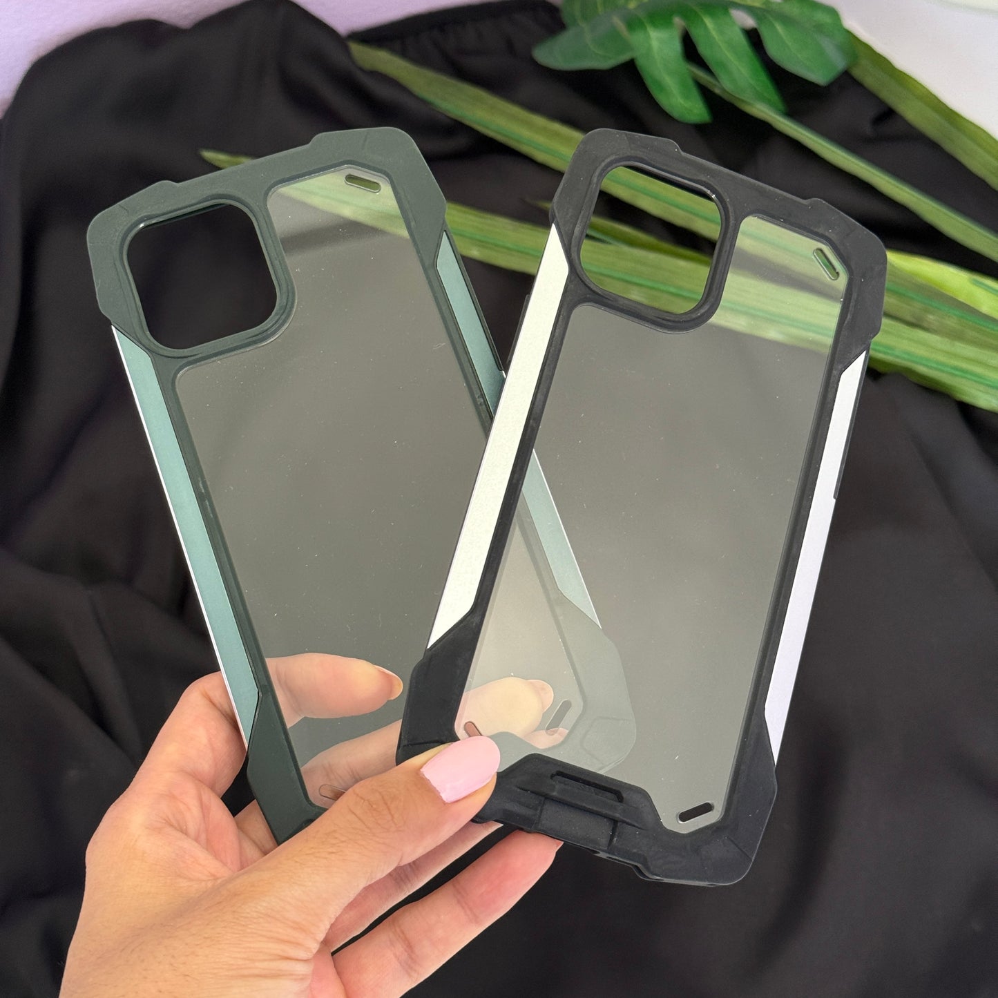 Mcalen Anti Yellow Transparent Case for iPhone 12