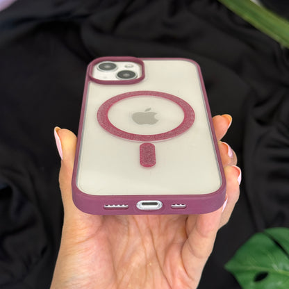 Transparent Anti Yellow Magsafe Case for iPhone 13