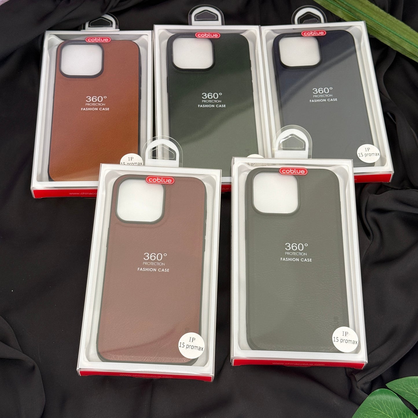 Coblue Leather Case for iPhone 13 mini