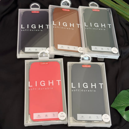 Coblue Transparent Flip Case for iPhone 13