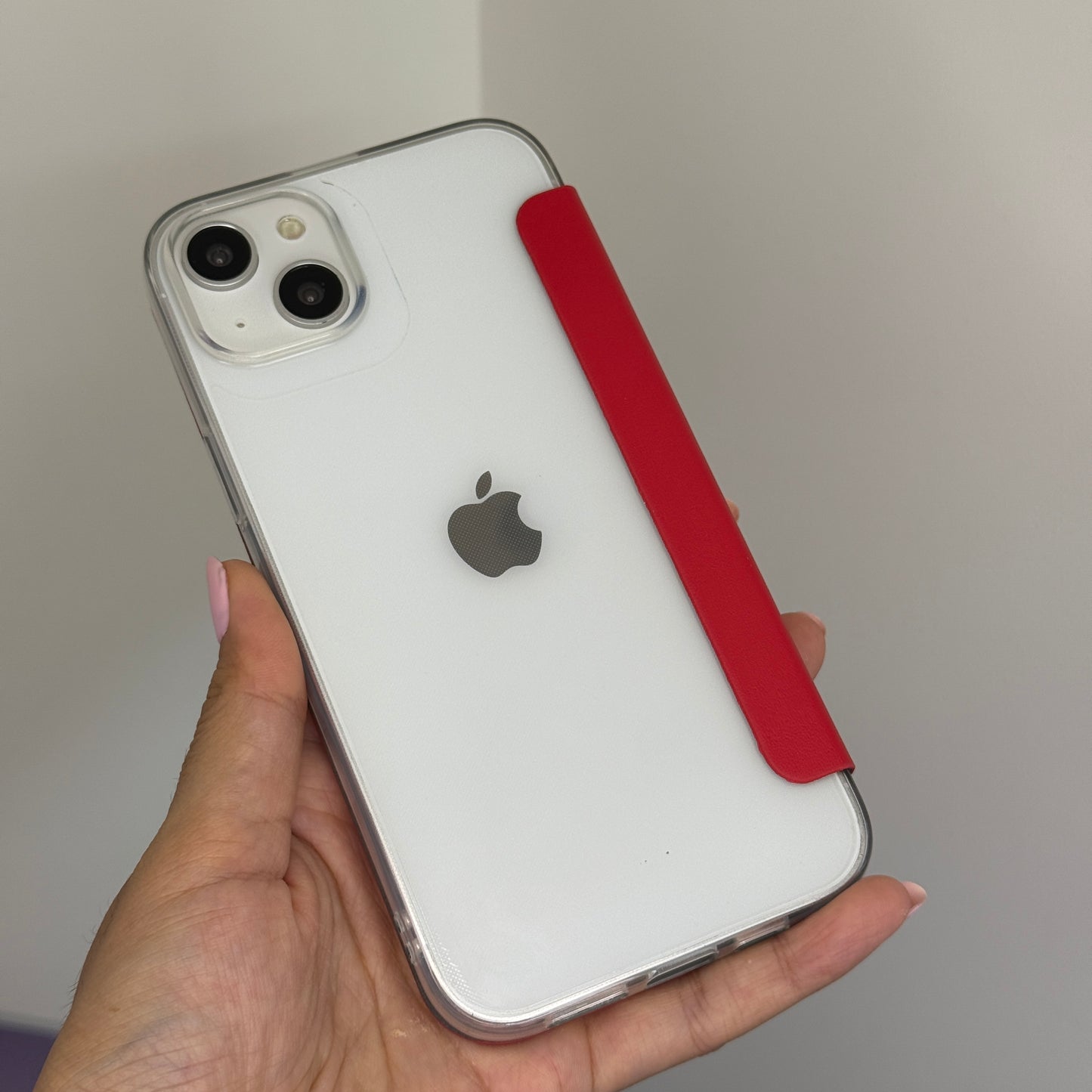 Coblue Transparent Flip Case for iPhone 13