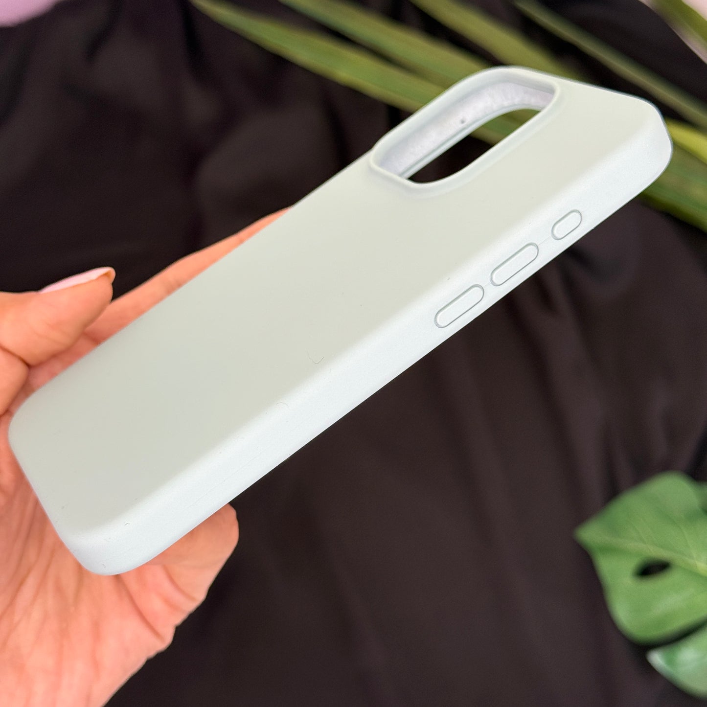 Piblue Premium Silicone Case with Magsafe for iPhone 15 Pro Max