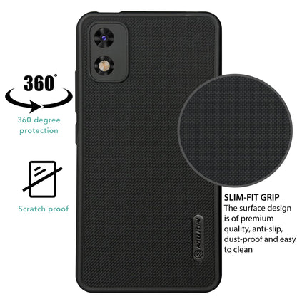 NIUKIN Super Frosted Dotted Case for ITEL A23 Pro