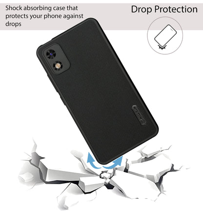 NIUKIN Super Frosted Dotted Case for ITEL A23 Pro