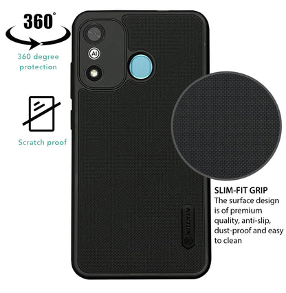 NIUKIN Super Frosted Dotted Case for ITEL A27