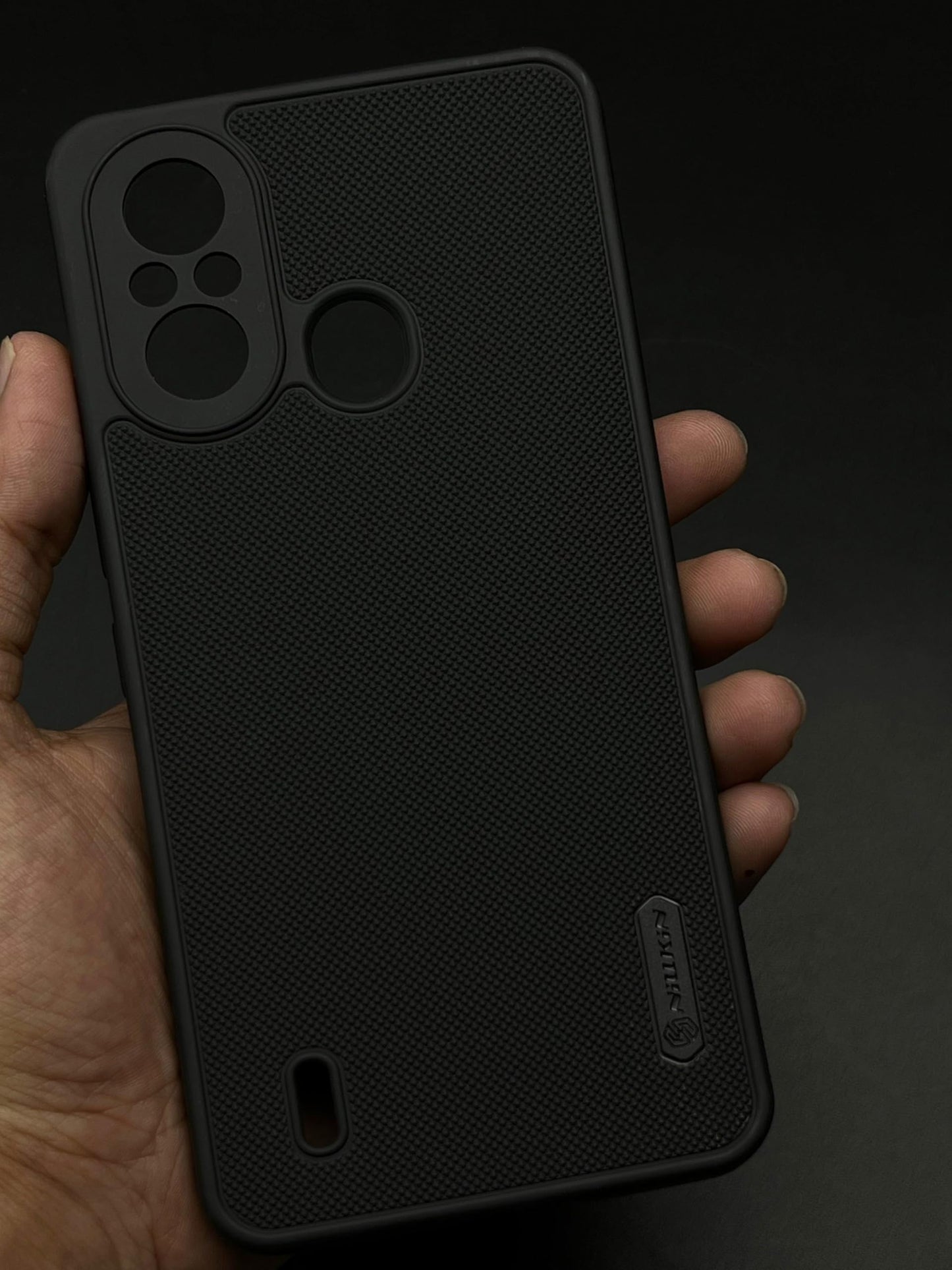 NIUKIN Super Frosted Dotted Case for ITEL A49
