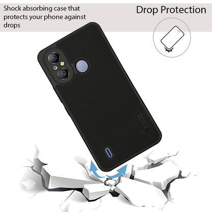 NIUKIN Super Frosted Dotted Case for ITEL A49