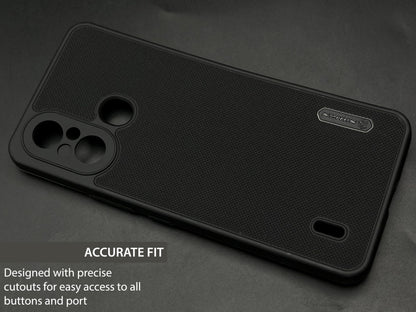 NIUKIN Super Frosted Dotted Case for ITEL A49