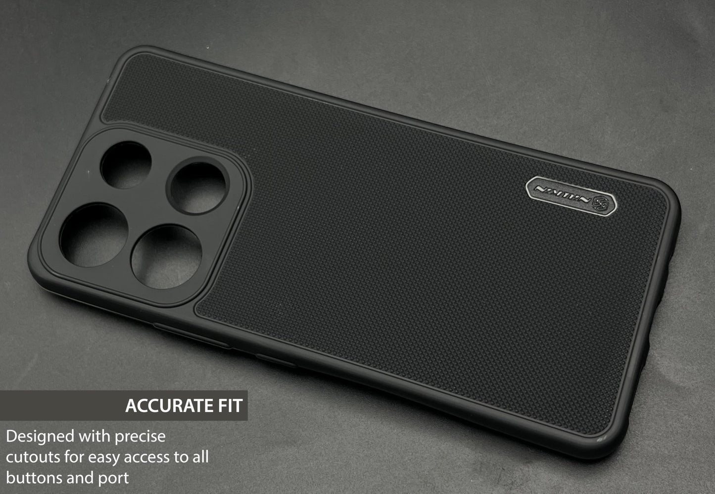 NIUKIN Super Frosted Dotted Case for ITEL A60
