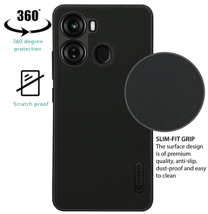 NIUKIN Super Frosted Dotted Case for ITEL P40