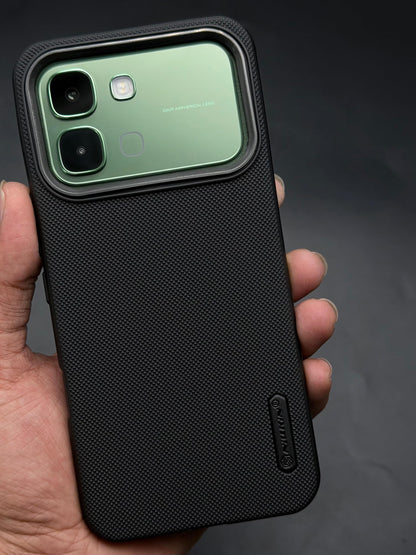 NIUKIN Super Frosted Dotted Case with Camera Ring for Infinix Note Edge