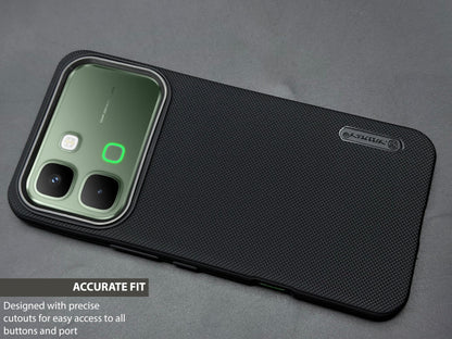 NIUKIN Super Frosted Dotted Case with Camera Ring for Infinix Note Edge