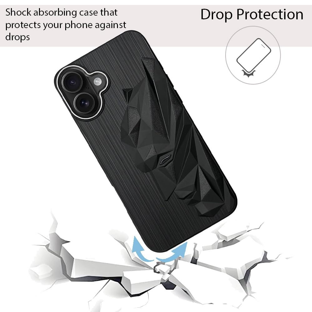 Bt Superhero Case with Camera Ring for iPhone 16