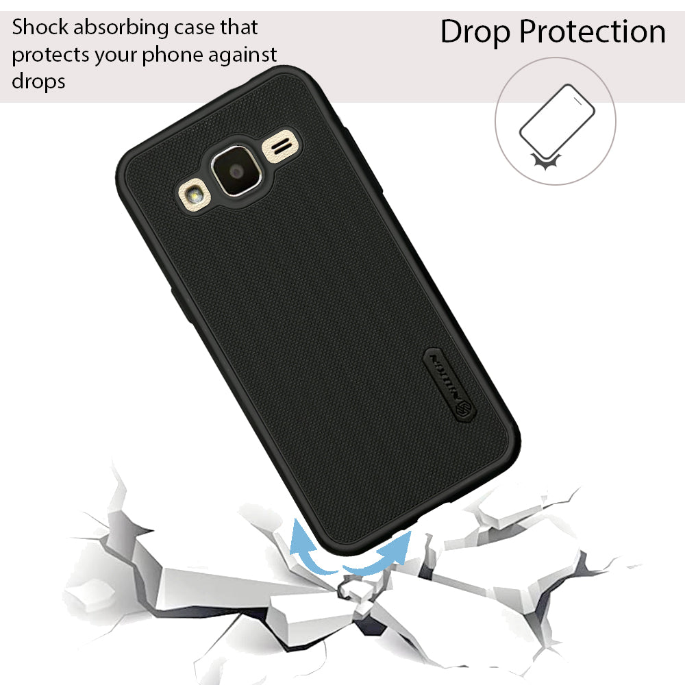 NIUKIN Super Frosted Dotted Case for Samsung J2